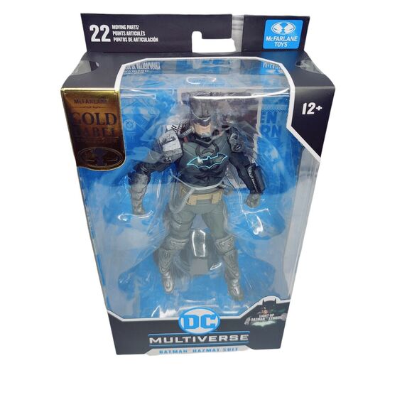 McFarlane DC Multiverse Batman Hazmat Suit Gold Label Figure Brand New - Picture 4 of 4